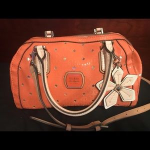 Guess leather Mini duffel Bag